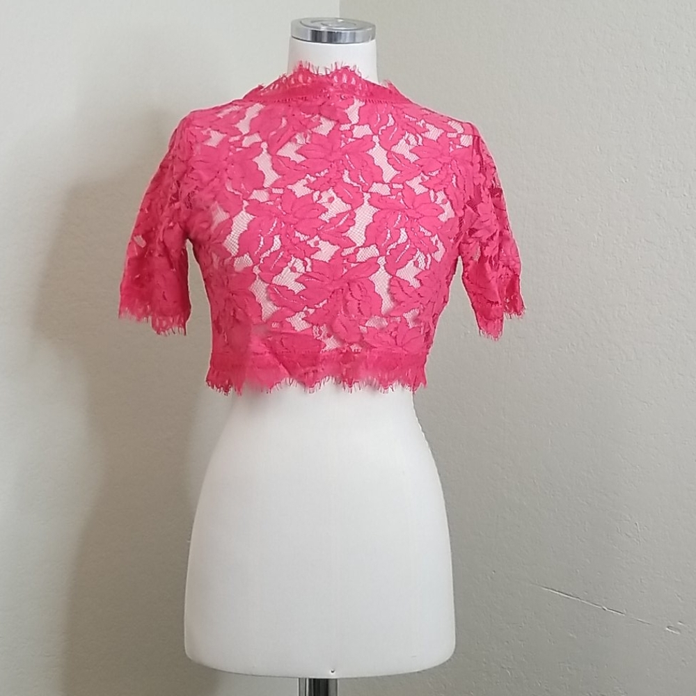 Romantic Lace Crop Top